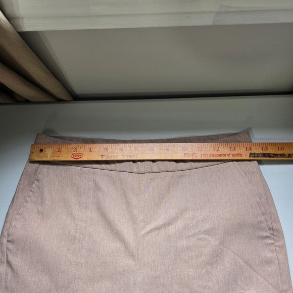 Joseph Ribkoff Pants Womens Size 6 Beige‎ Amelia Crop Tapered Pull On - Picture 9 of 14